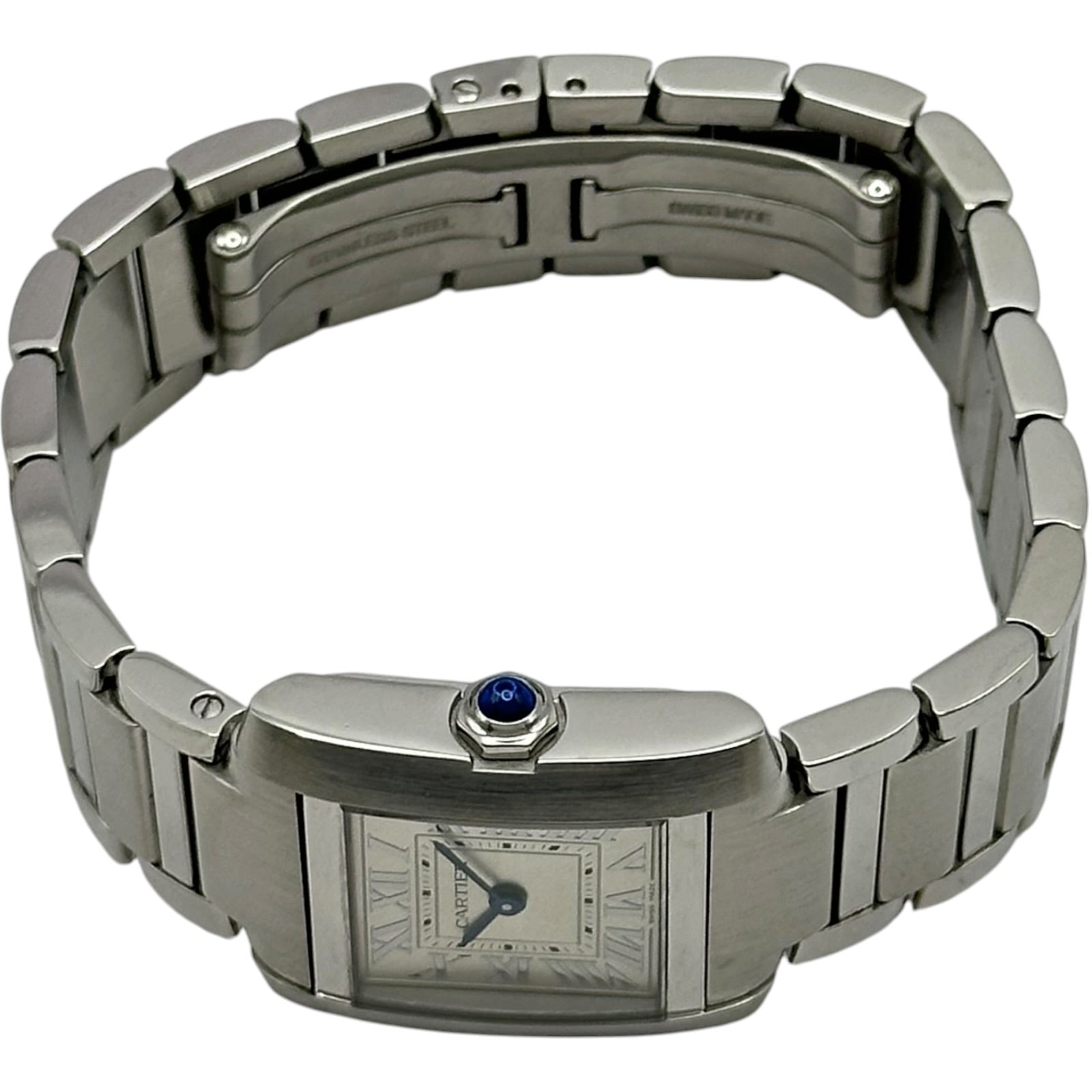 カルティエ Cartier タンク フランセーズ SM WSTA0065 シルバー