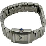 カルティエ Cartier タンク フランセーズ SM WSTA0065 シルバー ステンレススチール クオーツ レディース 腕時計