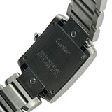 カルティエ Cartier タンク フランセーズ SM W51028Q3 ピンクシェル ステンレススチール クオーツ レディース 腕時計