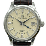 グランドセイコー Grand Seiko エレガンスコレクション 9SメカニカルGMT SBGM221(9S66-00A0) アイボリー ステンレススチール 自動巻き メンズ 腕時計
