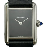 カルティエ Cartier タンクマスト SM WSTA0071 ブラック ステンレススチール クオーツ レディース 腕時計