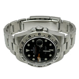 ロレックス ROLEX エクスプローラー2 216570 ブラック ステンレススチール 自動巻き メンズ 腕時計