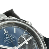 オメガ OMEGA スピードマスターレーシングコーアクシャルクロノメータークロノグラフ 326.30.40.50.03.001 ブルー ステンレススチール 自動巻き メンズ 腕時計