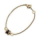 ブルガリ BVLGARI ビーゼロワンエレメントブレスレット ピンクゴールド Au750 セラミック ジュエリー