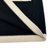 シャネル CHANEL ココマークボタンバイカラーカシミヤニットセットアップ P80669/P80739 ブラック カシミヤ レディース セットアップ