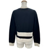シャネル CHANEL ココマークボタンバイカラーカシミヤニットセットアップ P80669/P80739 ブラック カシミヤ レディース セットアップ