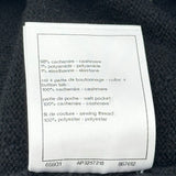 シャネル CHANEL ココマークボタンバイカラーカシミヤニットセットアップ P80669/P80739 ブラック カシミヤ レディース セットアップ
