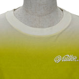 ルイ・ヴィトン LOUIS VUITTON ダミエグラディエントジャガード半袖Tシャツ HTY07W グリーン コットン メンズ 半袖Ｔシャツ