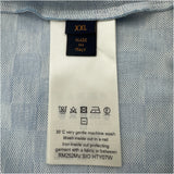 ルイ・ヴィトン LOUIS VUITTON ダミエグラディエントジャガード半袖Tシャツ HTY07W グリーン コットン メンズ 半袖Ｔシャツ