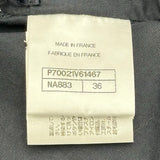 シャネル CHANEL ココマークパール半袖Tシャツ P70021 ネイビー コットン レディース 半袖Ｔシャツ