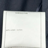 シャネル CHANEL ココマークパール半袖Tシャツ P70021 ネイビー コットン レディース 半袖Ｔシャツ