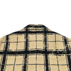 クリスチャン・ディオール Christian Dior Bee刺繍チェックシルクジャケット 021V44A7717 ベージュ シルク レディース その他アウター