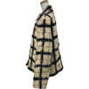 クリスチャン・ディオール Christian Dior Bee刺繍チェックシルクジャケット 021V44A7717 ベージュ シルク レディース その他アウター