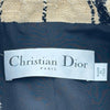 クリスチャン・ディオール Christian Dior Bee刺繍チェックシルクジャケット 021V44A7717 ベージュ シルク レディース その他アウター