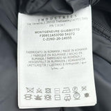 モンクレール MONCLER MONTGENEVRE ダウンジャケット ブラック ウール メンズ ダウンジャケット