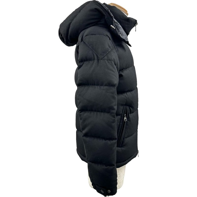 モンクレール MONCLER MONTGENEVRE ダウンジャケット ブラック ウール