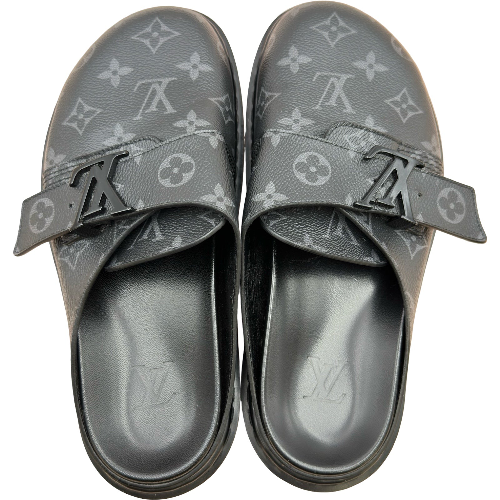 ルイ・ヴィトン LOUIS VUITTON イージーライン モノグラムミュール