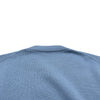 モンクレール MONCLER ロゴワッペンカシミヤ混ニットセーター ブルー ウール レディース セーター