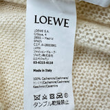 ロエベ LOEWE レイヤードデザインカシミヤニットワンピース S359Y14K03 アイボリー カシミヤ レディース ワンピース