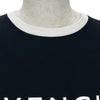 ジバンシィ GIVENCHY ロゴプリント半袖Tシャツ BW708BF3YAC ブラック コットン レディース 半袖Ｔシャツ