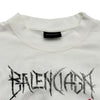バレンシアガ BALENCIAGA DIY Metal 半袖Tシャツ 641675 ホワイト コットン メンズ 半袖Ｔシャツ