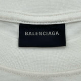 バレンシアガ BALENCIAGA DIY Metal 半袖Tシャツ 641675 ホワイト コットン メンズ 半袖Ｔシャツ