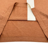 エルメス HERMES クリッククラック カシミヤシルクニットワンピース ブラウン カシミヤ レディース ワンピース