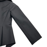 ジバンシィ GIVENCHY モヘヤ混ペプラムジップアップジャケット BW30DY13QB ブラック ウール レディース その他アウター