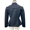 ジバンシィ GIVENCHY モヘヤ混ペプラムジップアップジャケット BW30DY13QB ブラック ウール レディース その他アウター