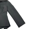 ジバンシィ GIVENCHY モヘヤ混ペプラムジップアップジャケット BW30DY13QB ブラック ウール レディース その他アウター