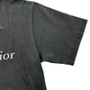 クリスチャン・ディオール Christian Dior LILIY OF THE VALLEY 半袖Tシャツ 593J672B0554 グレー コットン メンズ 半袖Ｔシャツ