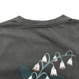 クリスチャン・ディオール Christian Dior LILIY OF THE VALLEY 半袖Tシャツ 593J672B0554 グレー コットン メンズ 半袖Ｔシャツ