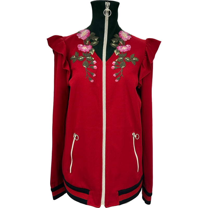 グッチ GUCCI フローラル刺繍テクニカルジャージジャケット 479536