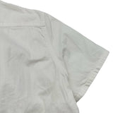 クリスチャン・ディオール Christian Dior Bee刺繍フラワーカッティング半袖シャツ 322B46M3177 ホワイト コットン レディース 半袖シャツ