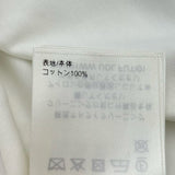 ルイ・ヴィトン LOUIS VUITTON エンブロイダリーシグネチャー半袖Tシャツ FUTI01 ホワイト コットン レディース 半袖Ｔシャツ