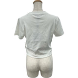 ルイ・ヴィトン LOUIS VUITTON エンブロイダリーシグネチャー半袖Tシャツ FUTI01 ホワイト コットン レディース 半袖Ｔシャツ