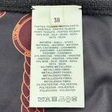 エルメス HERMES LES TAMBOURS FINRSSE カーディガン 3H2840D1 ブラウン シルク レディース カーディガン