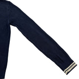 クリスチャン・ディオール Christian Dior JADIOR メッシュニットセーター 7E24562AM750 ネイビー コットン レディース セーター