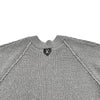ルイ・ヴィトン LOUIS VUITTON ウールリブニットカーディガン FRKC95 グレー ウール レディース カーディガン