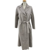 S Max Mara クチートアマーノ ダブルフェイスラップコート 901113016 グレー ウール レディース その他アウター