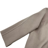 S Max Mara クチートアマーノ ダブルフェイスラップコート 901113016 グレー ウール レディース その他アウター