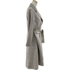 S Max Mara クチートアマーノ ダブルフェイスラップコート 901113016 グレー ウール レディース その他アウター