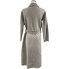 S Max Mara クチートアマーノ ダブルフェイスラップコート 901113016 グレー ウール レディース その他アウター
