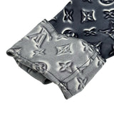 ルイ・ヴィトン LOUIS VUITTON モノグラム総柄シルク長袖シャツ FIBL53TS0 グレー シルク レディース 長袖シャツ