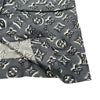 ルイ・ヴィトン LOUIS VUITTON モノグラム総柄シルク長袖シャツ FIBL53TS0 グレー シルク レディース 長袖シャツ