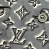 ルイ・ヴィトン LOUIS VUITTON モノグラム総柄シルク長袖シャツ FIBL53TS0 グレー シルク レディース 長袖シャツ