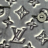 ルイ・ヴィトン LOUIS VUITTON モノグラム総柄シルク長袖シャツ FIBL53TS0 グレー シルク レディース 長袖シャツ