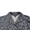 ルイ・ヴィトン LOUIS VUITTON モノグラム総柄シルク長袖シャツ FIBL53TS0 グレー シルク レディース 長袖シャツ