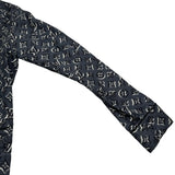 ルイ・ヴィトン LOUIS VUITTON モノグラム総柄シルク長袖シャツ FIBL53TS0 グレー シルク レディース 長袖シャツ