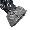 ルイ・ヴィトン LOUIS VUITTON モノグラム総柄シルク長袖シャツ FIBL53TS0 グレー シルク レディース 長袖シャツ